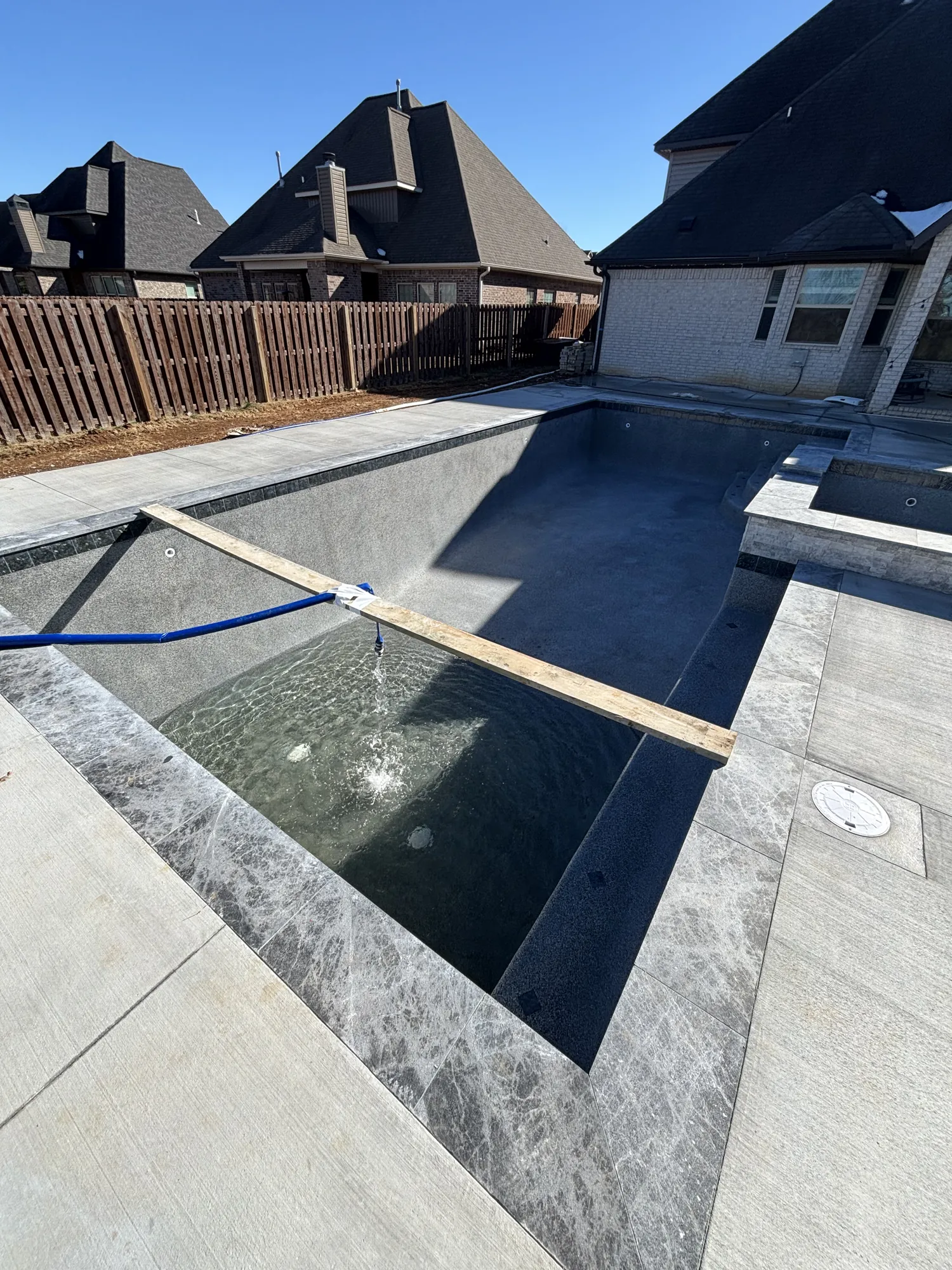 New pool filling and final commissioning in Northwest Arkansas