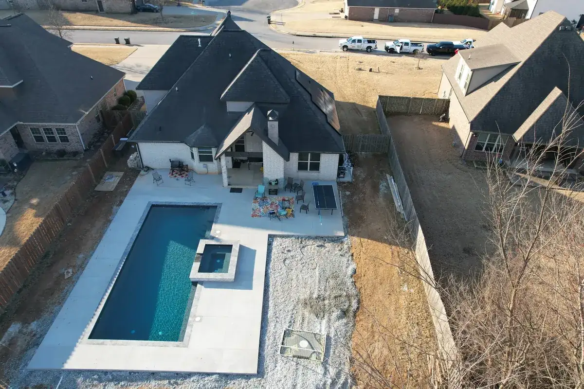 Enjoy — pool build in Northwest Arkansas